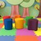 Flash Furniture Soft Seating Flexible Flower Set for Classrooms and Common Spaces - Assorted Colors (18"H) ZB-FT-FLOWER-6018-GG - alternate 1